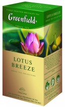 Черный чай Greenfield Lotus Breeze 25 пак оптом