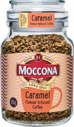 Кофе расстворимый Moccona Caramel 95г оптом 