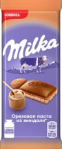 Шоколад Milka Ореховая паста из миндаля 85г оптом