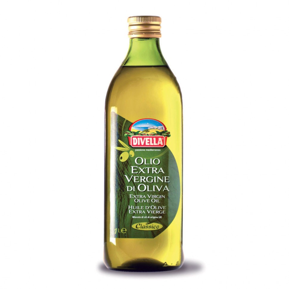 Масло оливковое Divella Extra Virgin 1л оптом 