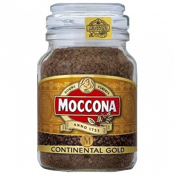Кофе расстворимый Moccona Continental Gold 190г оптом 