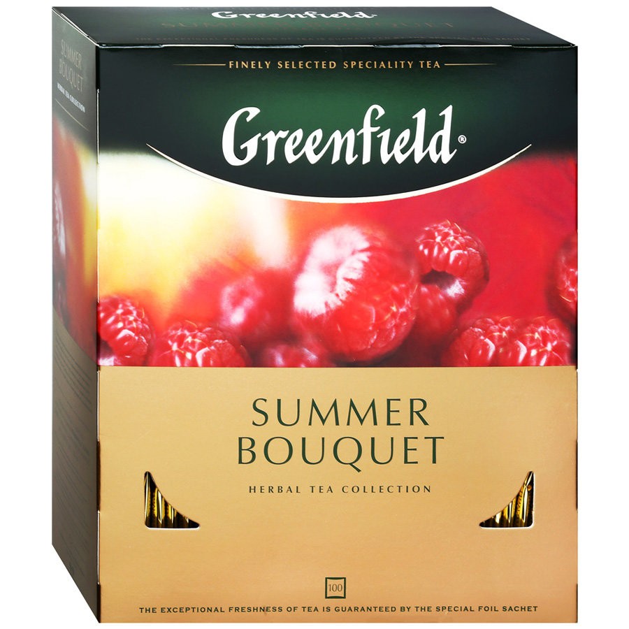 Чай травяной Greenfield Summer Bouquet 100 пак оптом 