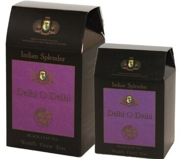 Черный чай Indian Splendor Delhi O Delhi 100 оптом 