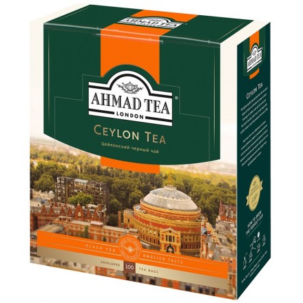 Чай черный Ahmad Tea Цейлонский 100 пак оптом 
