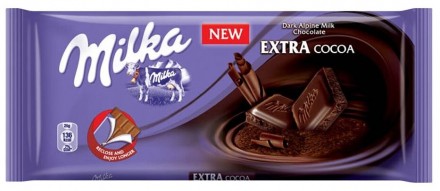 Шоколад Milka Темный Extra Cacao 100г оптом 