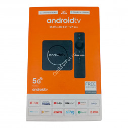 ТВ приставка Android TV для цифрового ТВ/ Медиаплеер UHD 4K ULTRA 8/128 ГБ + бесплатное телевидение, Bluetooth пульт