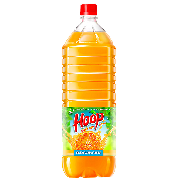 Напиток негазированный Hoop апельсин 2 Л оптом 