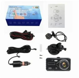 Видеорегистратор автомобильный Dual lens Vehicle Blackbox DVR с камерой заднего вида
