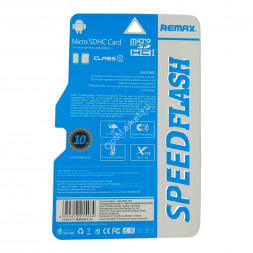 Карта памяти Remax Speed Flash Micro SDHC Card 8 GB