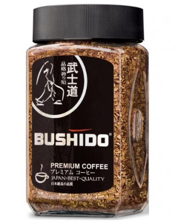 Кофе растворимый Bushido Black Katana 100г оптом 