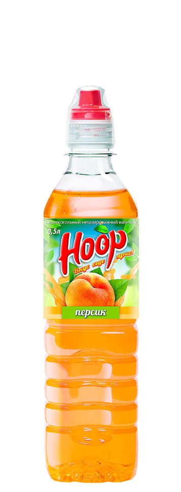 Напиток негазированный Hoop персик 0,5 Л оптом 