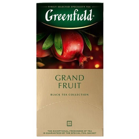 Чай черный Greenfield Grand Fruit 25пак оптом 