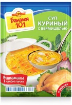 Русский продукт Суп куриный с вермишелью 60 г оптом