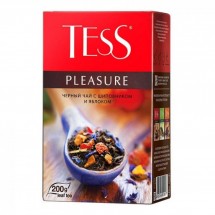 Черный чай Tess Pleasure с шиповником и яблоком оптом