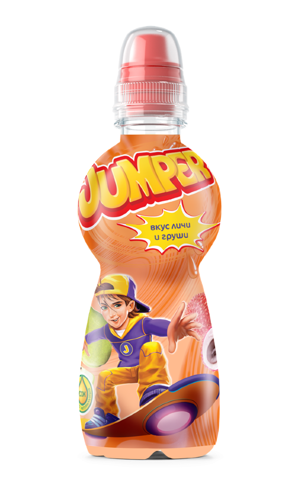 Напиток негазированный Jumper Груша-личи 0,33 л оптом 