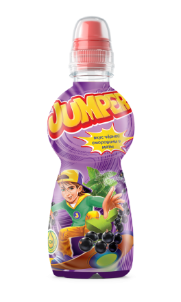 Напиток негазированный Jumper Чёрная смородина-мята 0,33 л оптом 