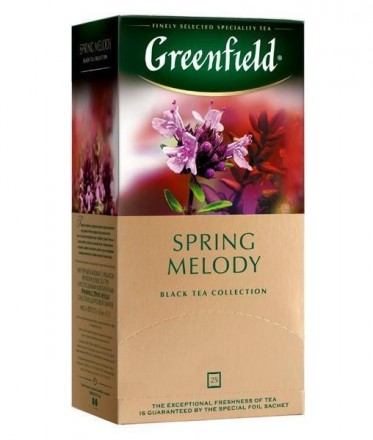 Чай черный Greenfield Spring Melody 25пак оптом 