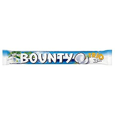 Шоколадный батончик Bounty Trio 80г оптом 