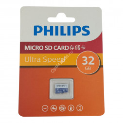 Карта памяти Philips Micro SD 32 GB