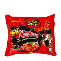 Лапша быстрого приготовления Самянг Hot Chicken Flavor Ramen 2x Spicy (очень острая) курица 140 г