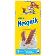 Nesquik молочный шоколад с молочной начинкой 100 г оптом