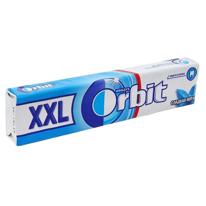 Жевательная резинка Orbit XXL Сладкая мята оптом 