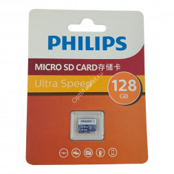 Карта памяти Philips Micro SD 128 GB
