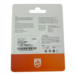Карта памяти Philips Micro SD 128 GB
