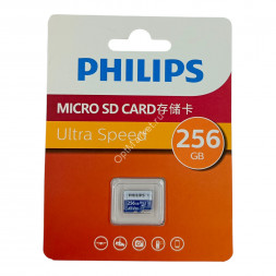 Карта памяти Philips Micro SD 256 GB