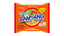 Лапша быстрого приготовления Самянг Ramen со вкусом острой говядины, 120 гр