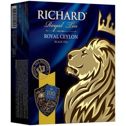 Чай черный Richard Royal Ceylon 100пак оптом 