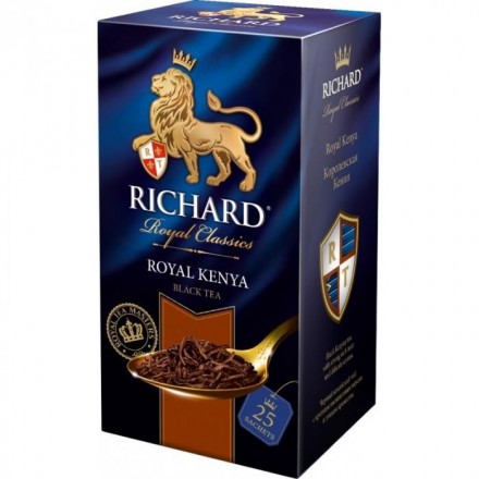 Чай черный Richard Королевская Кения 25пак оптом 