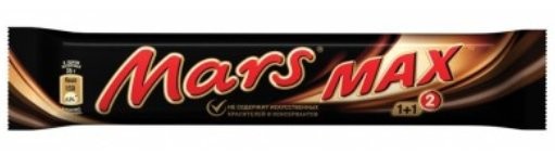 Шоколадный батончик Mars Max 81г оптом 