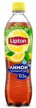 Чай черный Lipton Ice Tea Лимон 0,5 л оптом