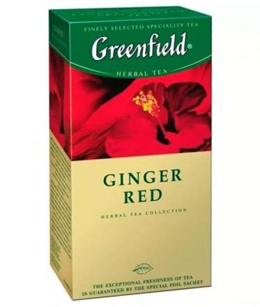 Чай Greenfield Ginger Red имбирь 25пак оптом 