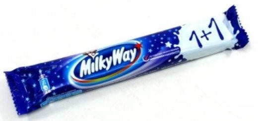 Шоколадный батончик Milky Way 1+1 52г оптом 