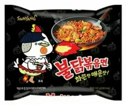 Лапша быстрого приготовления Самянг с острой курицей, 140 г